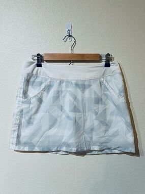 Nike White Performance Golf Skirt